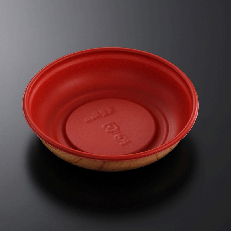 中央化学 丼容器 SD庵里丼 本体 M19 R-輪Y 50枚/袋（ご注文単位6袋）【直送品】