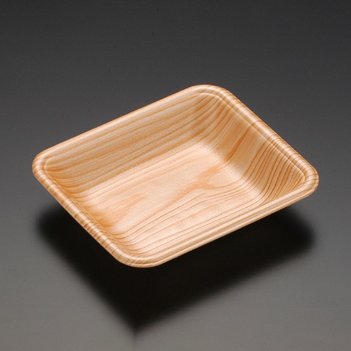 リスパック 汎用トレー J J-15-13 F 美人杉 FLFG063 100枚/袋(ご注文単位25袋)【直送品】