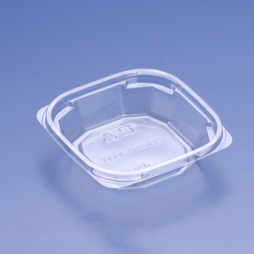 リスパック 惣菜容器 クリーンカップ 本体 CVK95-100B新 クリアー 100枚/袋(ご注文単位20袋)【直送品】