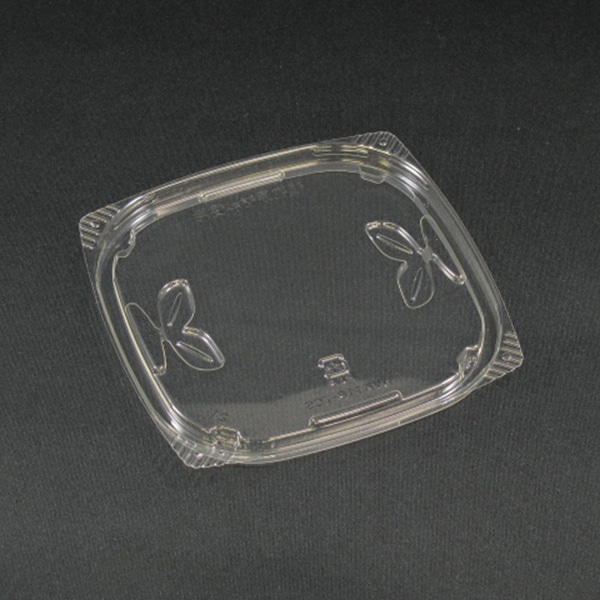 リスパック 惣菜容器　エコアカップ　外嵌合蓋 NVK118-TCS クリアー防曇 100枚/袋（ご注文単位20袋）【直送品】