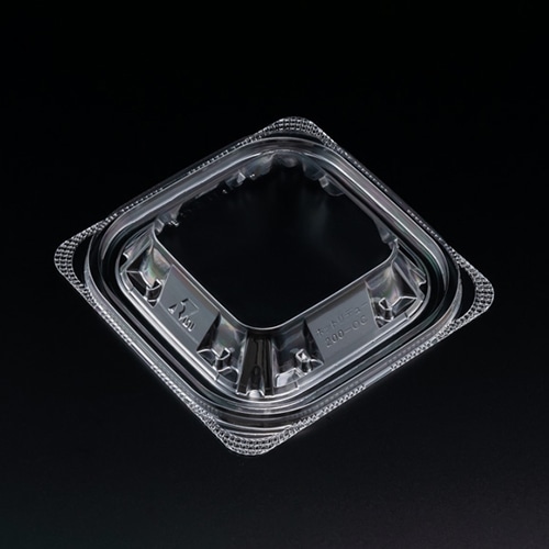 リスパック 惣菜容器 バイオ ホットリデュー 内外嵌合蓋 200-OC RHRD045 50枚/袋（ご注文単位40袋）【直送品】