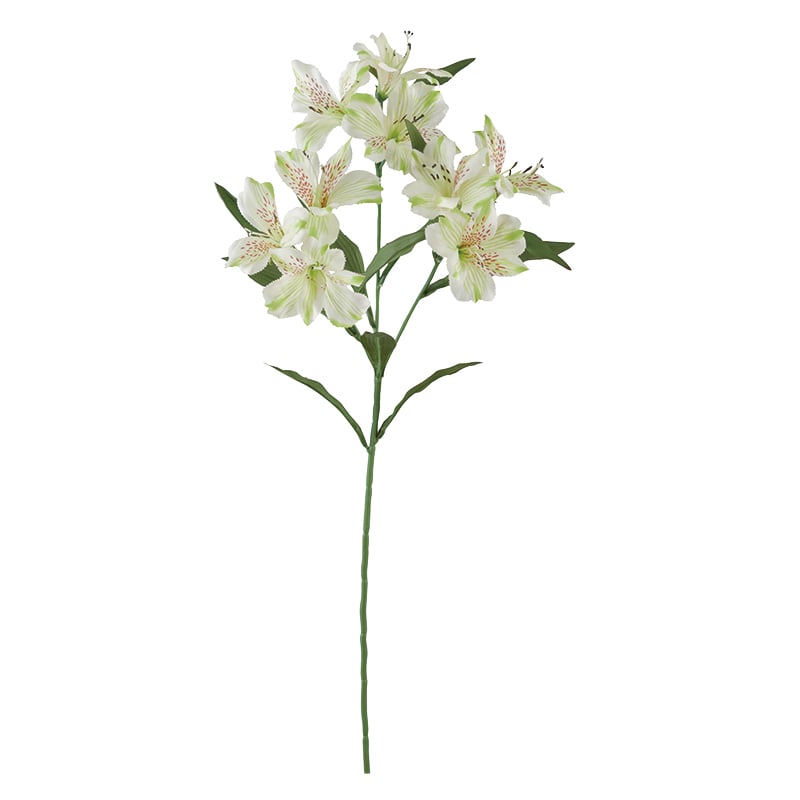 ビバ工芸 造花 アリストロメリア クリーム VD4147 1本(ご注文単位1本)【直送品】