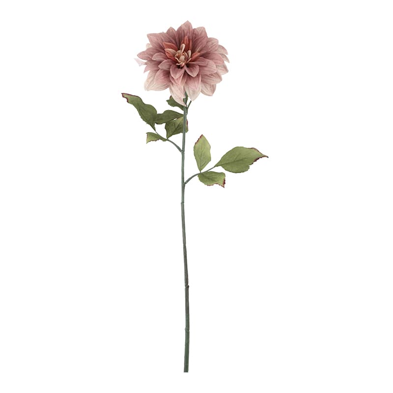 ビバ工芸 造花　ロマノスダリア ピーチ VTR411 1本（ご注文単位1本）【直送品】