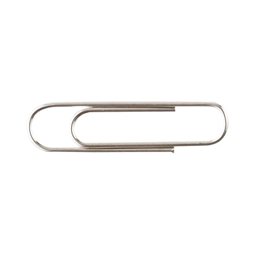 CR-GM0-SL ゼムクリップ(0-100本入)シルバー 1箱 (ご注文単位1箱)【直送品】