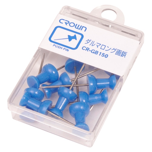 CR-GB150-BL ダルマロング画鋲 11本 青 1個 (ご注文単位1個)【直送品】