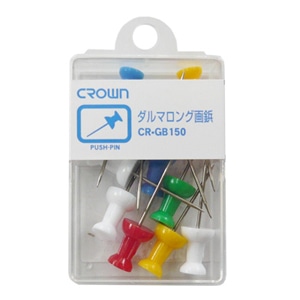 CR-GB150-X ダルマロング画鋲 11本(色込) 1個 (ご注文単位1個)【直送品】