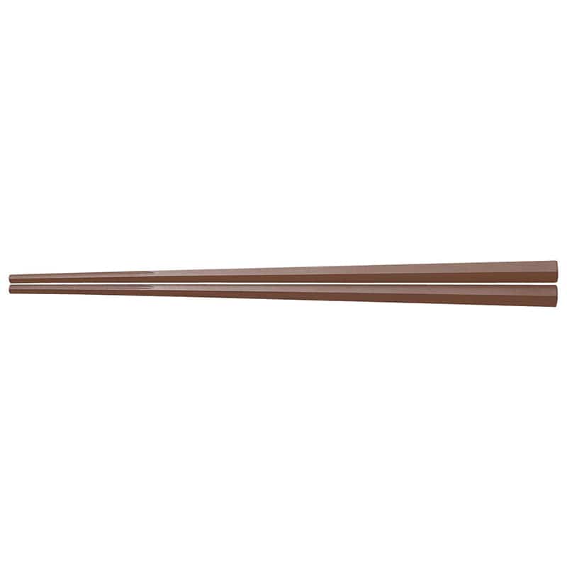 曙産業 ぐる麺箸　21cm　茶色　PM-107   1個（ご注文単位1個）【直送品】