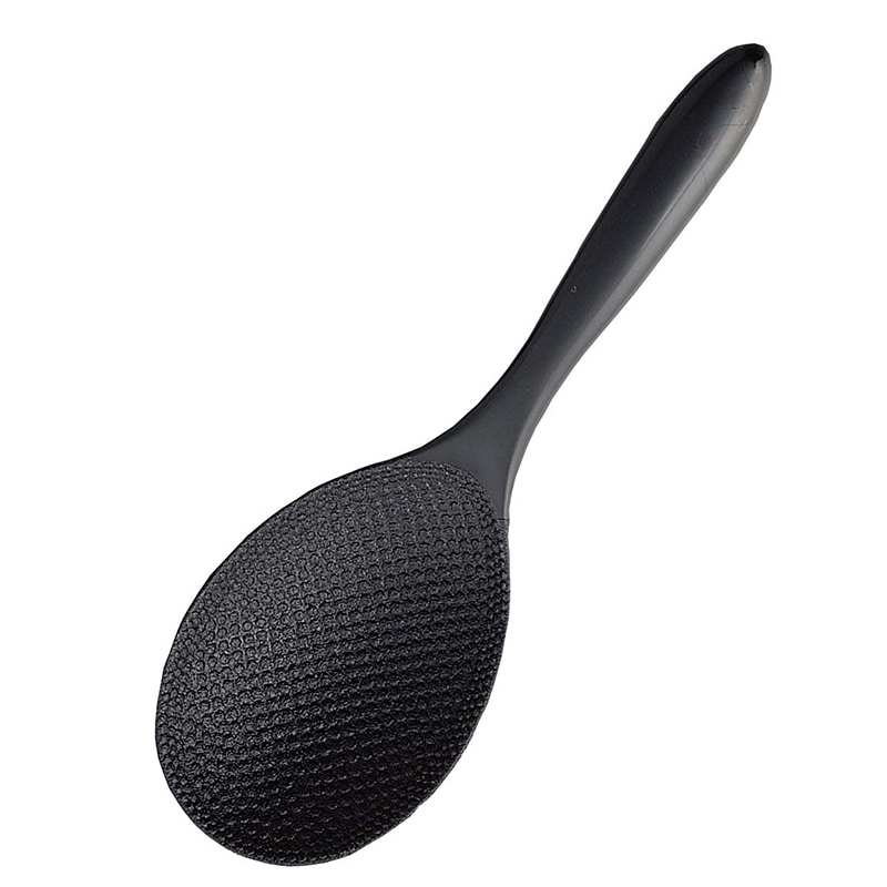曙産業 もりっこしゃもじ 21cm ブラック 1個(ご注文単位1個)【直送品】