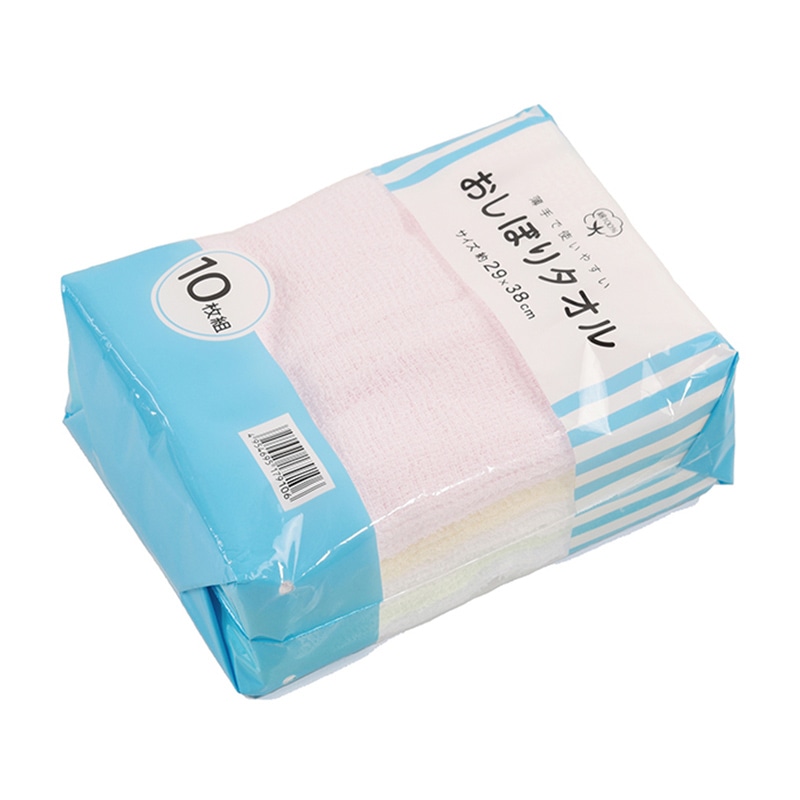 小杉善 おしぼりタオル カラー 10枚入 72組 ZG-640MIX 1組（ご注文単位1組）【直送品】