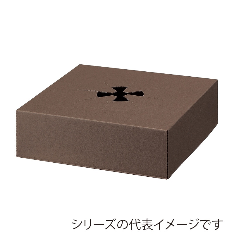 松村工芸 透明ケース　プリスタイルケース台紙 ワイドLL　茶 162-1417-0 1袋（ご注文単位1袋）【直送品】