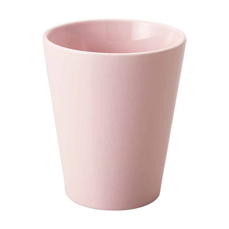 松村工芸 フラワーベース ベーシック 丸L MC-1433 シックピンク 155-1433-21 1個(ご注文単位1個)【直送品】