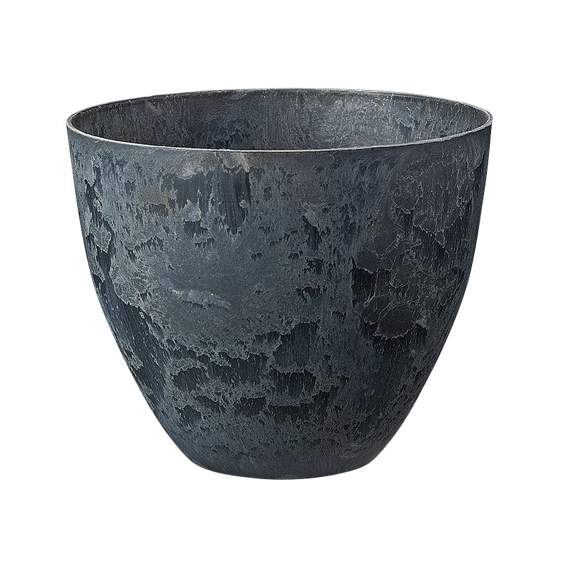 松村工芸 フラワーベース　レシクラポット L　MOI-639　ブラック 134-639-10 1個（ご注文単位1個）【直送品】