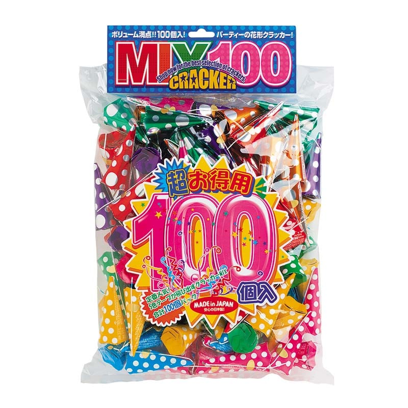 カネコ クラッカー ミックスクラッカー MIX100 100個/袋(ご注文単位7袋)【直送品】