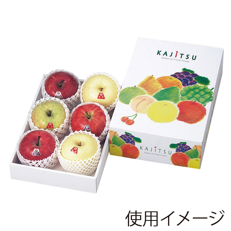 ヤマニパッケージ ギフト箱 果実パレット 中 L-435 10枚/束(ご注文単位5束)【直送品】
