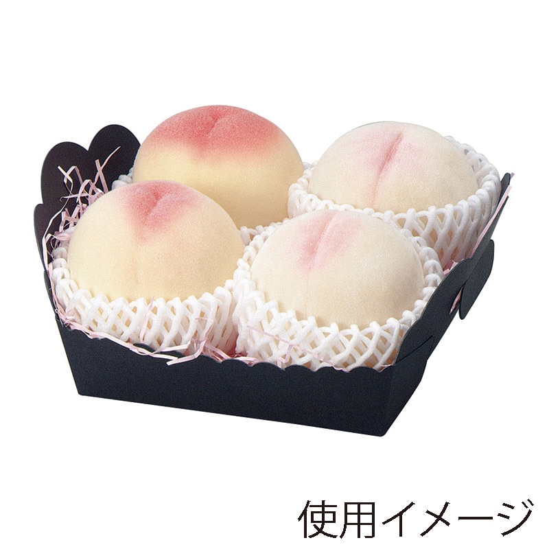ヤマニパッケージ 黒トレー 190角 L-463 50枚/袋(ご注文単位6袋)【直送品】