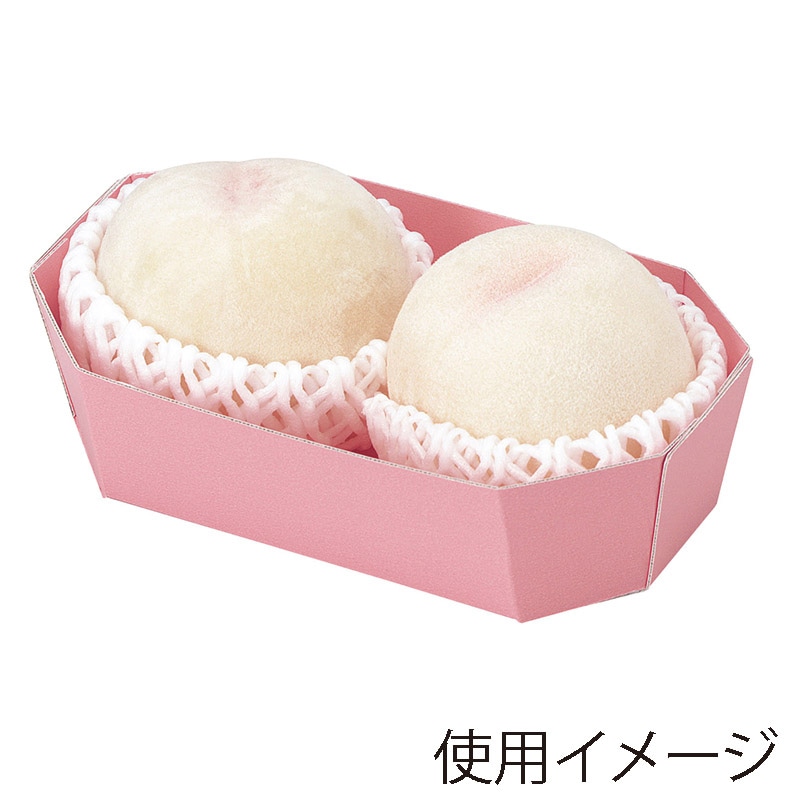 ヤマニパッケージ カラートレー 2L ピンク L-2023 50枚/袋(ご注文単位16袋)【直送品】