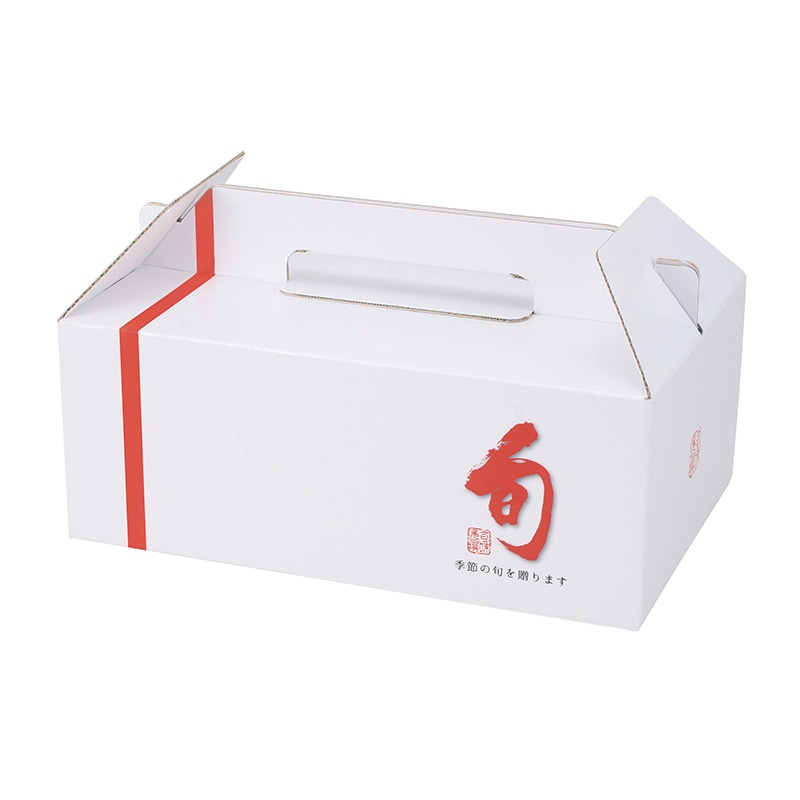 ヤマニパッケージ 手提箱　旬味 6ヶ入 L-2311 20枚/束（ご注文単位5束）【直送品】