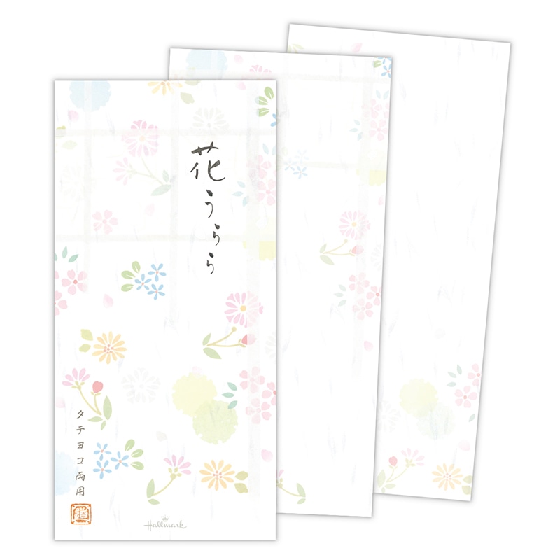 日本ホールマーク 一筆箋 花うらら 831738 1冊（ご注文単位6冊）【直送品】