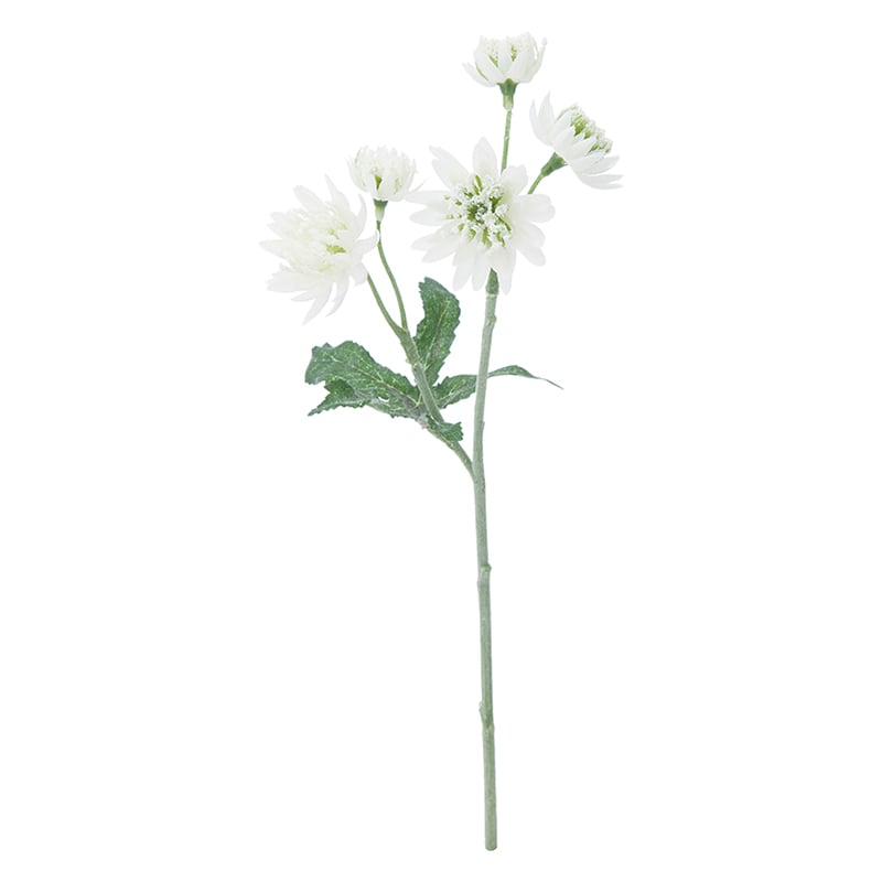 ポピー 造花 アストランティア ホワイト FFH-0001-W 1本(ご注文単位24本)【直送品】