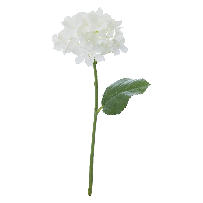 ポピー 造花 ハイドレンジア クリーム FFH-0014-CR 1本(ご注文単位24本)【直送品】