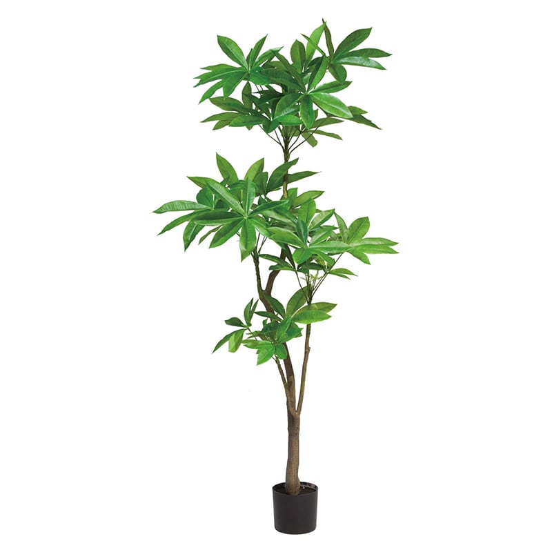 ポピー 造花 180cm パキラ GLP-1522 GR 1本(ご注文単位1本)【直送品】