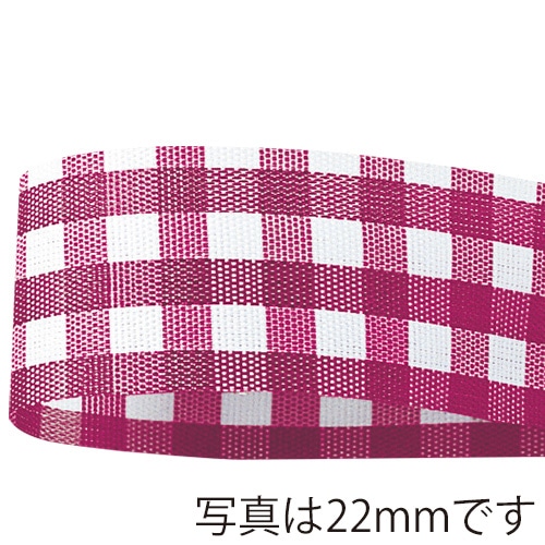 青山 リボン ギンガムチェック 6770 13×46 #15 1巻(ご注文単位1巻)【直送品】
