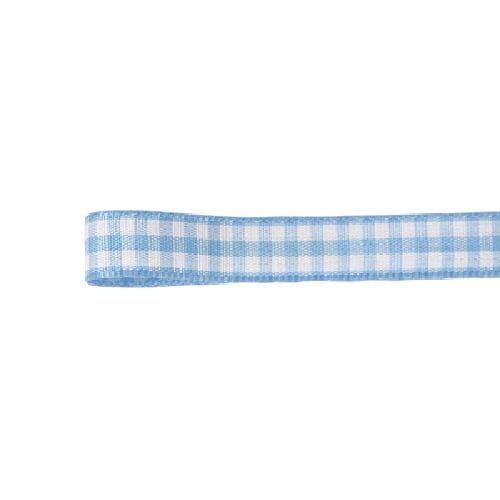 青山 リボン　ウーブンギンガムチェック　0432 10×10 #32 1巻（ご注文単位1巻）【直送品】