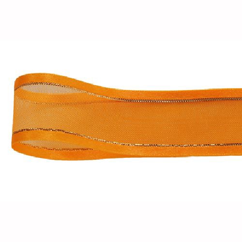 青山 リボン シェアサテン ゴールドエッジ 0509 22×30 #53 1巻(ご注文単位1巻)【直送品】