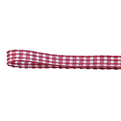青山 リボン　メタリックギンガム　0645 10×10 #16 1巻（ご注文単位1巻）【直送品】