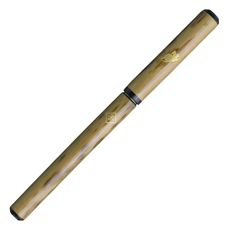 あかしや 天然竹筆ペン 子 透明ケース入り AK2700MP-1 1個（ご注文単位1個）【直送品】