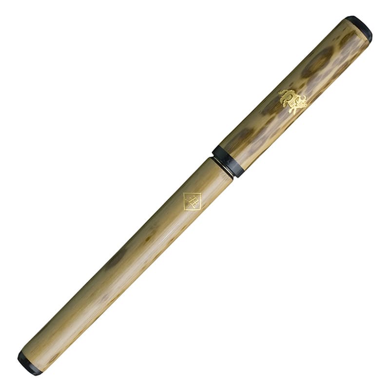 あかしや 天然竹筆ペン 丑 透明ケース入り AK2700MP-2 1個（ご注文単位1個）【直送品】