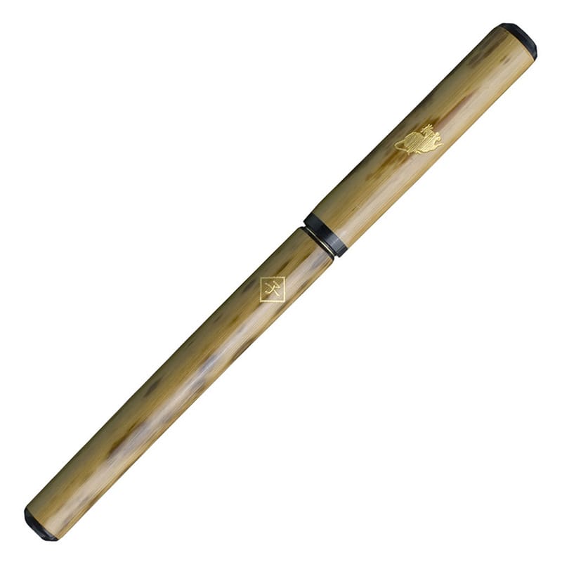 あかしや 天然竹筆ペン 子 桐箱入り AK3200MK-1 1個（ご注文単位1個）【直送品】