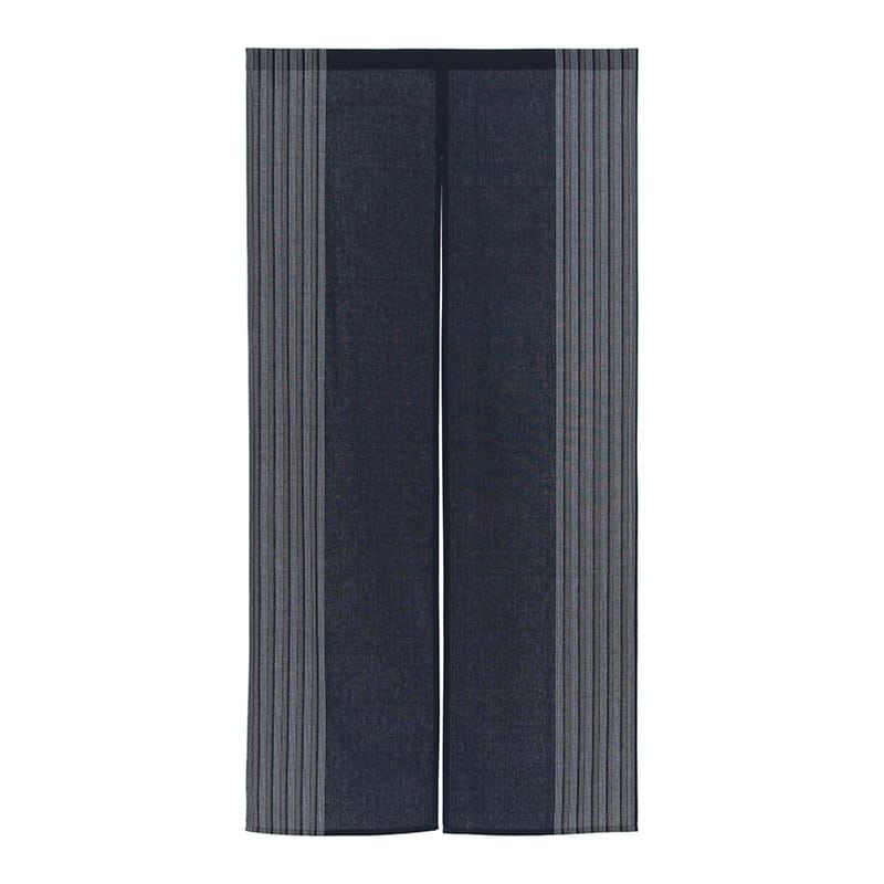 ナルミ のれん 楽楽 85×170cm 藍色 10-375 1枚（ご注文単位1枚）【直送品】