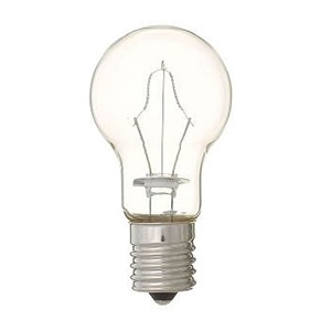ヤザワコーポレーション 白熱電球 省エネクリプトンランプ P35 E17 25W形 クリア P351722C 1個(ご注文単位1個)【直送品】
