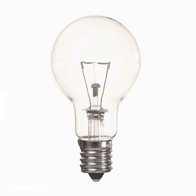 ヤザワコーポレーション 白熱電球 省エネクリプトンランプ P45 E17 75W形 クリア P451768C 1個(ご注文単位1個)【直送品】