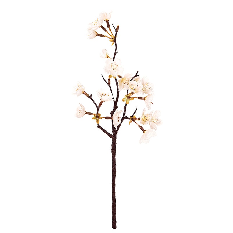 東京堂 造花 淡雪の桜 ミニ FM8064 ライトピンク 1本(ご注文単位1本)【直送品】