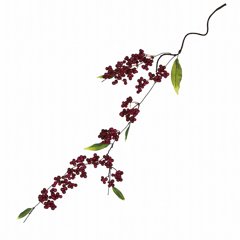 東京堂 造花 ネオシードルベリー FM2168 ワイン 1本(ご注文単位1本)【直送品】