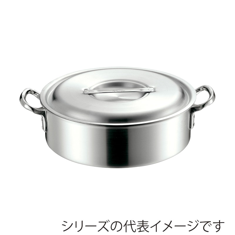 エムテートリマツ MTI　プロガスト　アルミ外輪鍋　目盛付 33cm 043353033 1個（ご注文単位1個）【直送品】