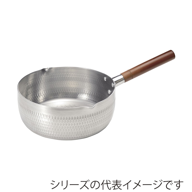 エムテートリマツ MTI プロガスト2 アルミ両口雪平鍋 18cm 037504002 1個(ご注文単位1個)【直送品】