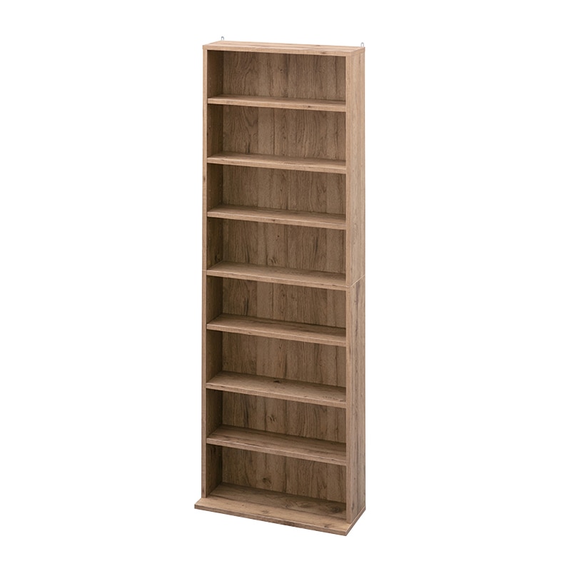 アイリスオーヤマ コミックラック ハイタイプ アッシュブラウン CORK-1860 1台(ご注文単位1台)【直送品】