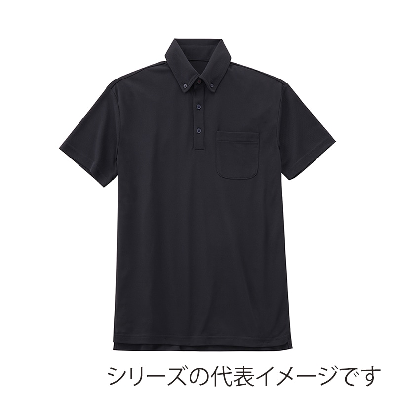 アイリスオーヤマ ファンクト UVポロシャツ 3L ブラック FC22101-BK3L 1枚(ご注文単位1枚)【直送品】