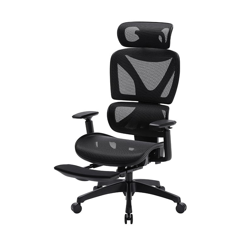 アイリスオーヤマ リクライニングワークチェア RWC-520 1台(ご注文単位1台)【直送品】