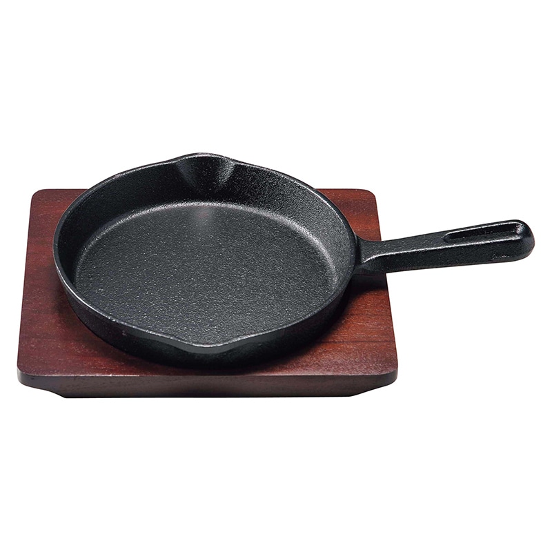 トキワ　鉄　ステーキ皿　315　柄付　大　20cm   1個（ご注文単位1個）【直送品】