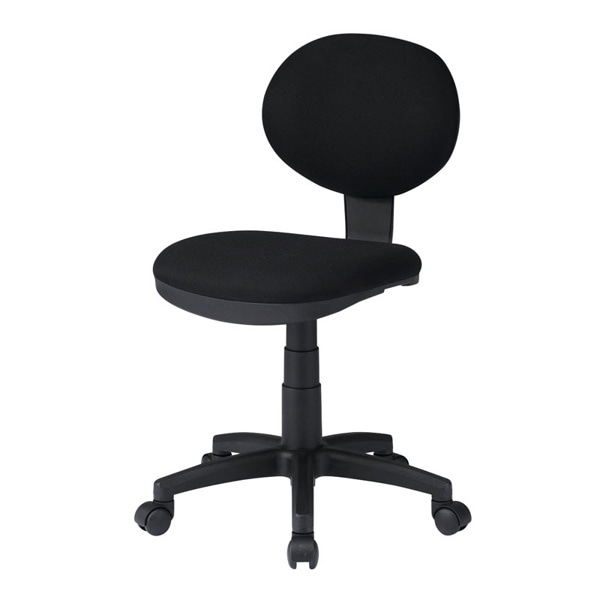 サンワサプライ OAチェア ブラック SNC-E6BK2 1個（ご注文単位1個）【直送品】