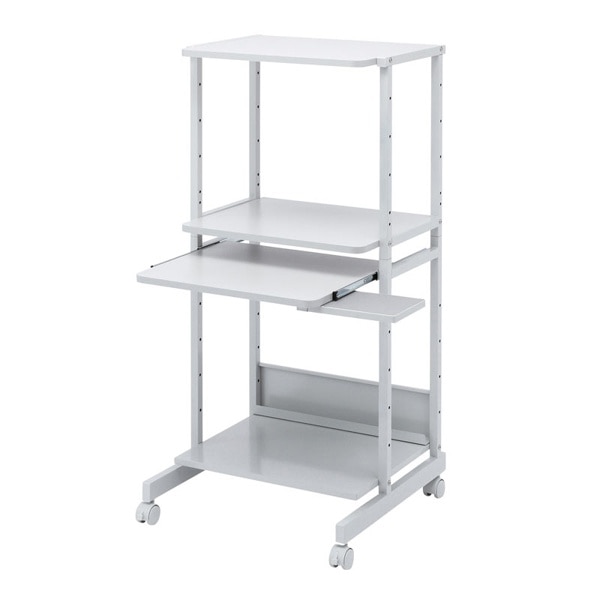 サンワサプライ パソコンラック 600×600×1265mm RAC-EC15N2 1個(ご注文単位1個)【直送品】