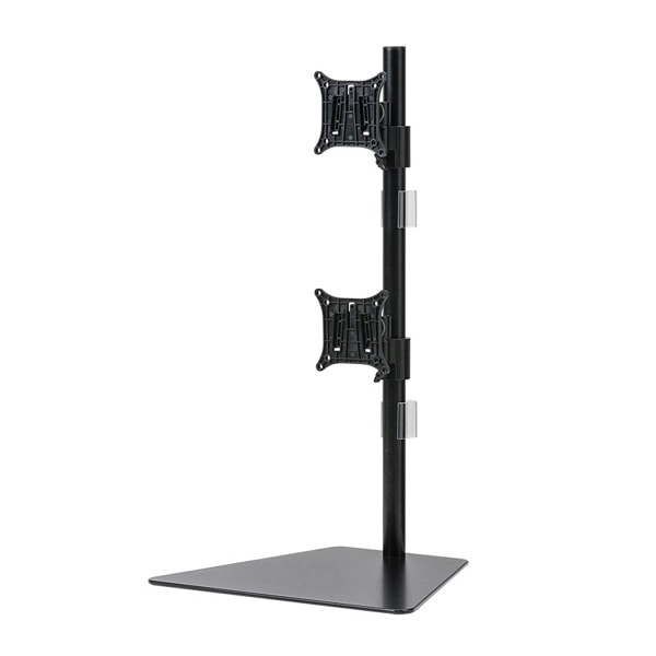 サンワサプライ 液晶モニタスタンド 上下2面 CR-LA1506BK 1個(ご注文単位1個)【直送品】