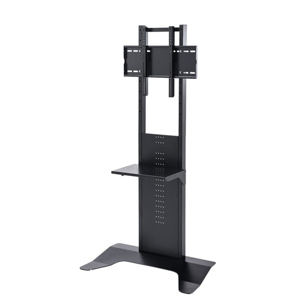 サンワサプライ 壁寄せ液晶ディスプレイスタンド CR-PL33BK 1個(ご注文単位1個)【直送品】