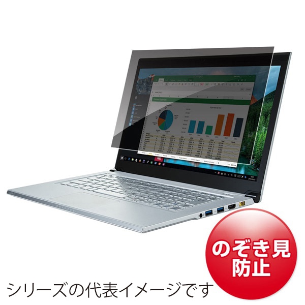 サンワサプライ 11.6インチワイド対応プライバシーフィルター CRT-PFNG116W 1個(ご注文単位1個)【直送品】