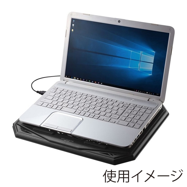 サンワサプライ ノートパソコン用クーラーパッド 10.1~17.3インチワイド TK-CLN29U 1個(ご注文単位1個)【直送品】