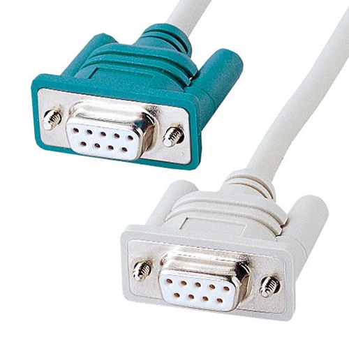 サンワサプライ RS-232Cケーブル モデム・TA用 1m KR-M1 1個(ご注文単位1個)【直送品】